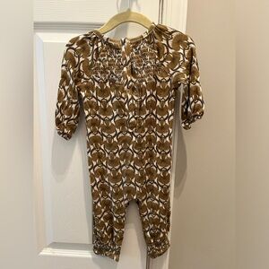 Kate Quinn Bamboo Deco jumpsuit 6-12m